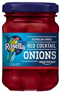 Rosella Red Cocktail Onions 150g